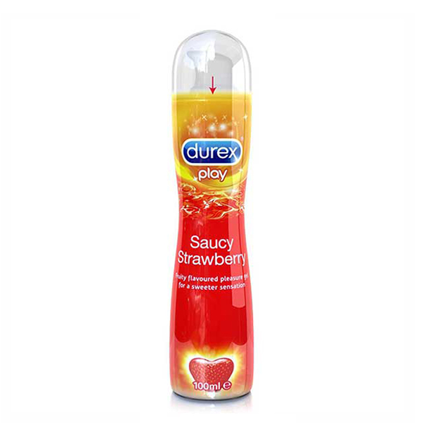 Gel bôi trơn Durex Play dâu 100ml hương thơm ngọt nâng cao cảm xúc 
