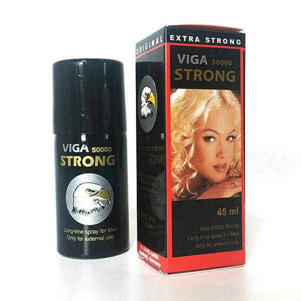 Chai xịt kéo dài thời gian Viga Strong 45ml tăng cường sinh lý nam 