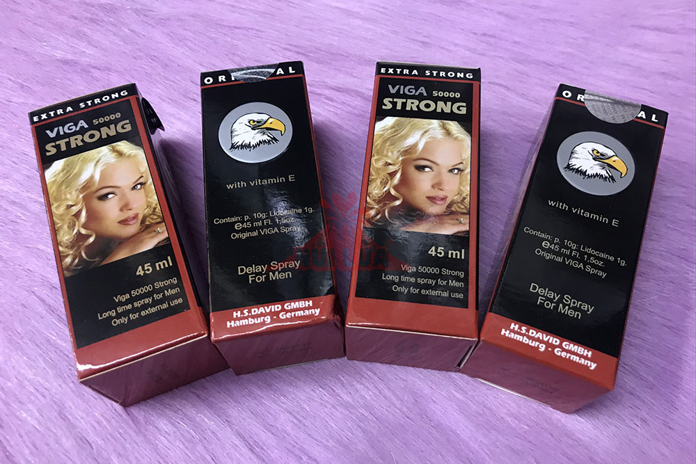 Viga Strong 45ml Delay Spray Enhances Endurance Stops Premature