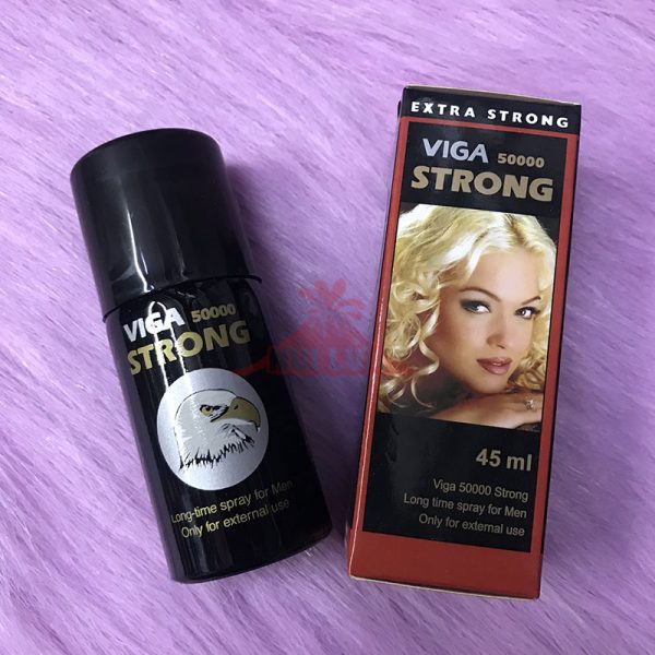 Viga Strong 45ml Delay Spray Enhances Endurance Stops Premature