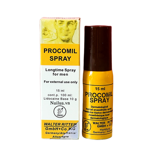  Đánh giá Chai xịt kéo dài thời gian quan hệ Procomil Spray 15ml  giá sỉ 