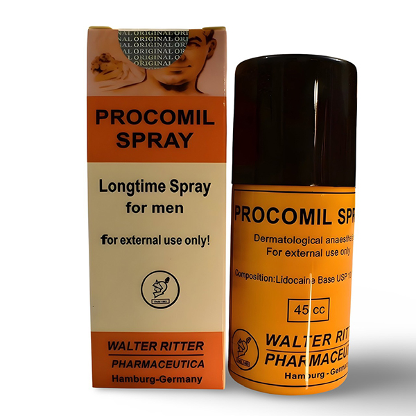 Chai xịt chống xuất tinh sớm Procomil Spray 45ml Đức hiệu quả 