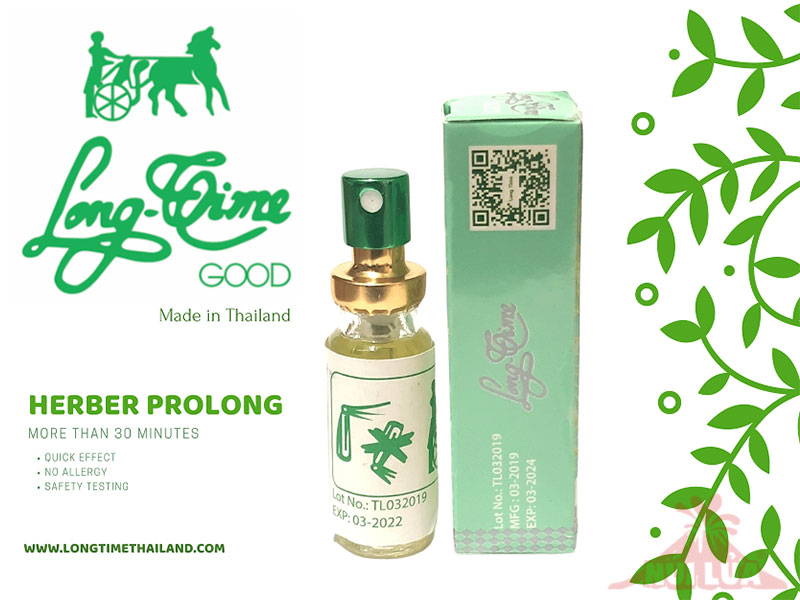 Thuốc xịt Thái Longtime chống xuất tinh sớm kéo dài quan hệ nam giới