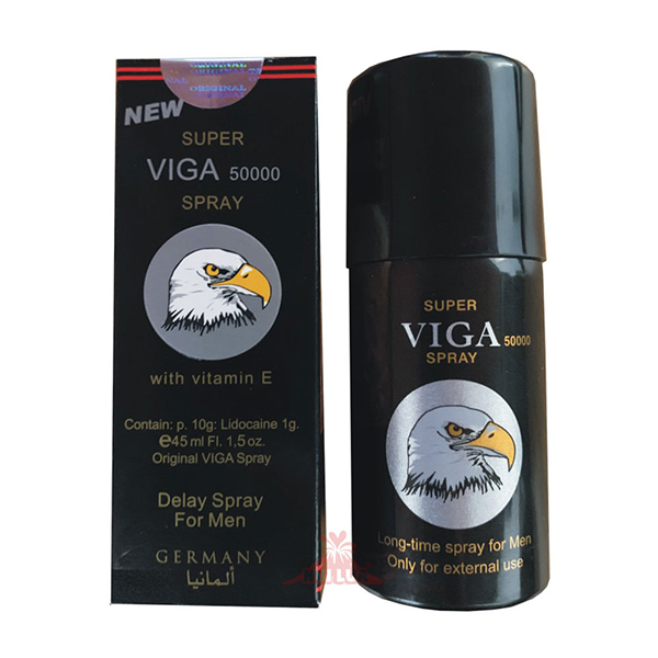 Chai xịt chống xuất tinh sớm Viga 50000 45ml Đức tê nhẹ kéo dài 