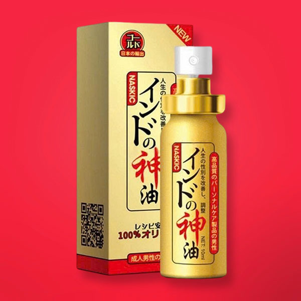 Chai xịt chống xuất tinh sớm Nhật Naskic 10ml tác dụng nhanh hiệu quả an toàn 
