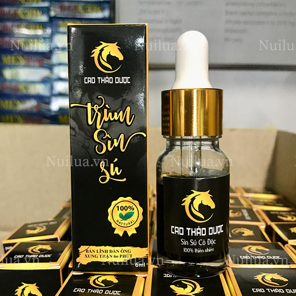 Cao thảo dược trùm Sìn Sú nước bôi tăng thời gian quan hệ hiệu quả 