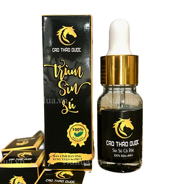  Bán Cao Thảo Dược Trùm Sìn Sú Dạng Nước Bôi 10ml  hàng xách tay 