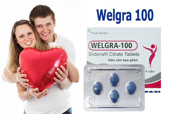 Thuốc cường dương Welgra 100mg tăng sinh lý nam giới hiệu quả nhanh
