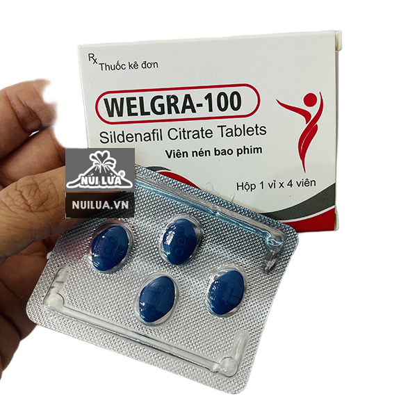  Nhập sỉ Thuốc cường dương Welgra 100mg Hộp 4 viên  mới nhất 