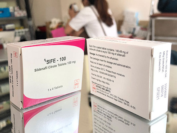 Thuốc cường dương Sife 100mg tăng cường sinh lực phái mạnh