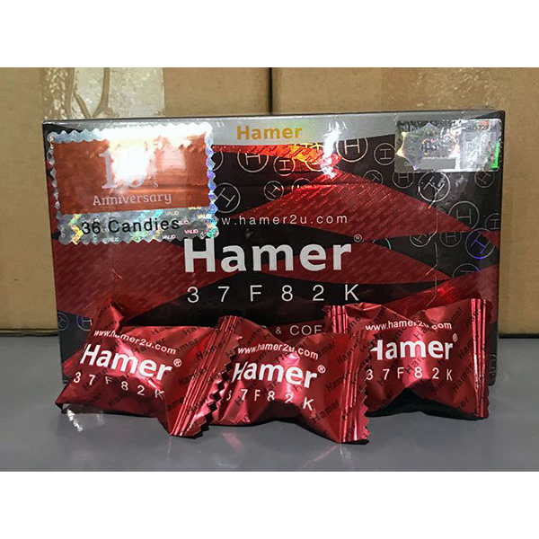 Kẹo sâm Hamer 37F82K hộp 36 viên tăng cường sinh lý nam hiệu quả 