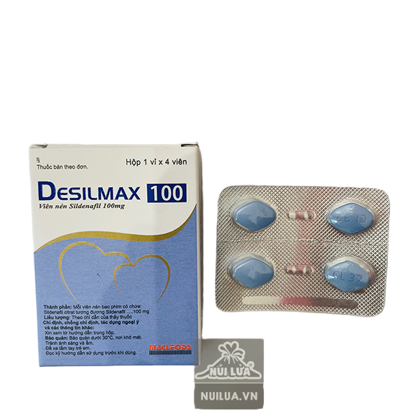  So sánh Thuốc cường dương Desilmax 100mg hộp 4 viên  tốt nhất 