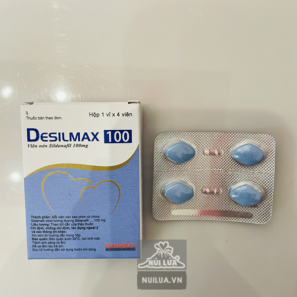Thuốc cường dương Desilmax 100mg tăng cường sinh lý mạnh mẽ 