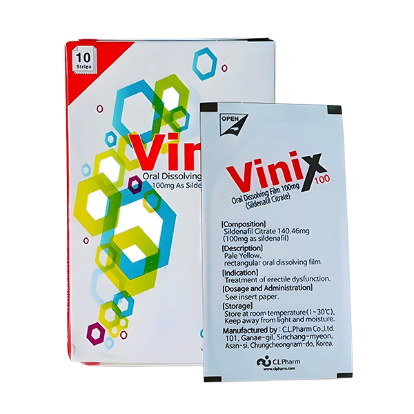  Giá sỉ Tem ngậm Vinix 100mg Hàn Quốc  hàng xách tay 