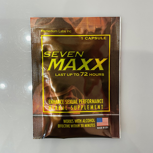 Seven Maxx Mỹ viên 1 gói thuốc cường dương tăng cường sức mạnh