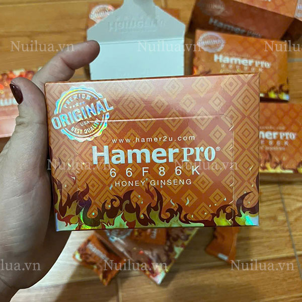 Kẹo ngậm HAMER PRO vị mật ong tăng sinh lý nam nữ 