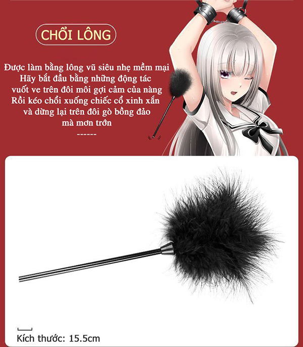 Set đồ chơi BDSM 10 món kích thích đam mê 50 sắc thái