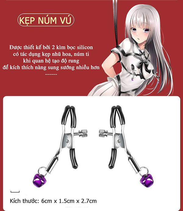 Set đồ chơi BDSM 10 món kích thích đam mê 50 sắc thái