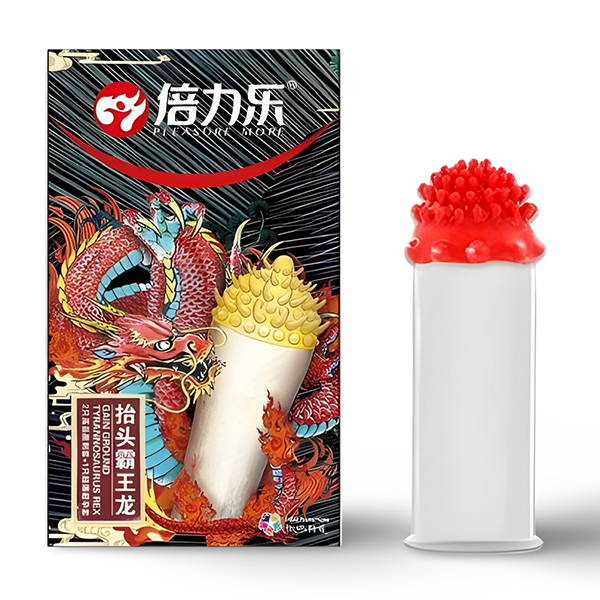 Bao Cao Su Gai Chôm Chôm HBM Hộp 2 Cái Tăng Khoái Cảm Nữ Giới 