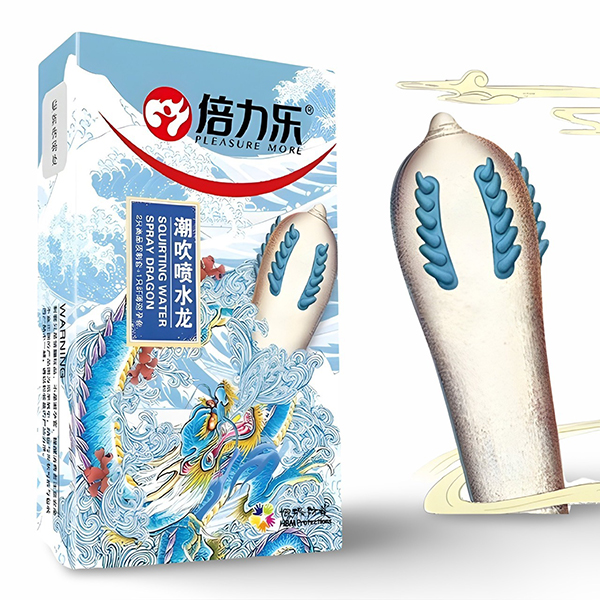 Bao cao su gai râu xoắn dọc HBM tăng khoái cảm nữ 