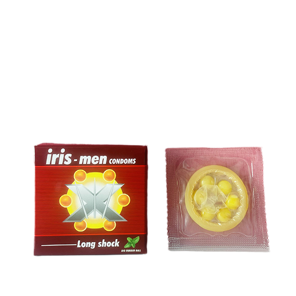  Nhập sỉ Bao cao su Iris-Men Long Shock 6 bi siêu to  có tốt không? 
