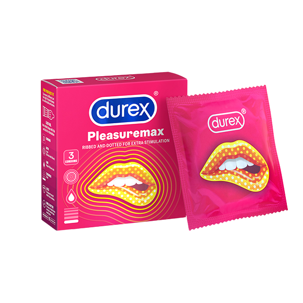Cung cấp Bao cao su Durex Pleasuremax hộp 3 cái  chính hãng 