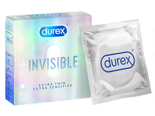  Sỉ Bao cao su Durex Invisible Extra Thin Extra Sensitive hàng xách tay