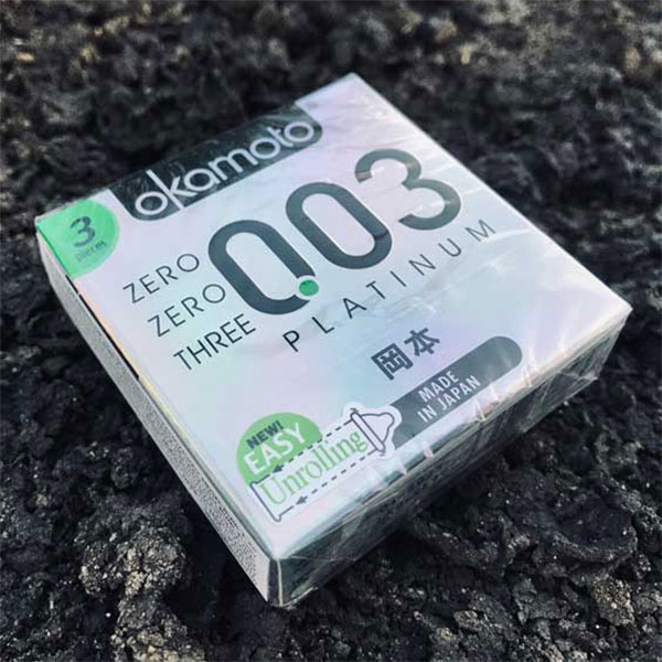 Địa chỉ bán Bao cao su Okamoto 0.03 Platinum hộp 3 chiếc giá tốt Địa chỉ bán Bao cao su Okamoto 0.03 Platinum hộp 3 chiếc giá tốt