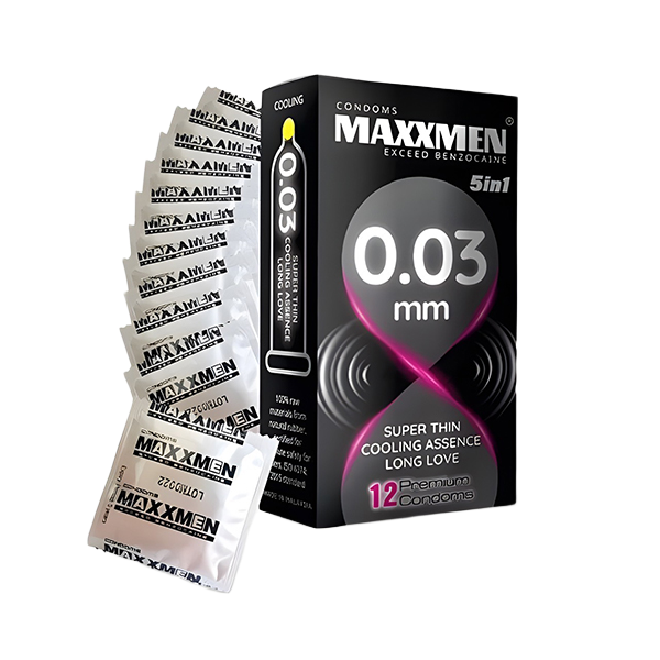  Mua Bao cao su Maxxmen 5in1 0.03mm siêu mỏng kéo dài - 12c  tốt nhất 