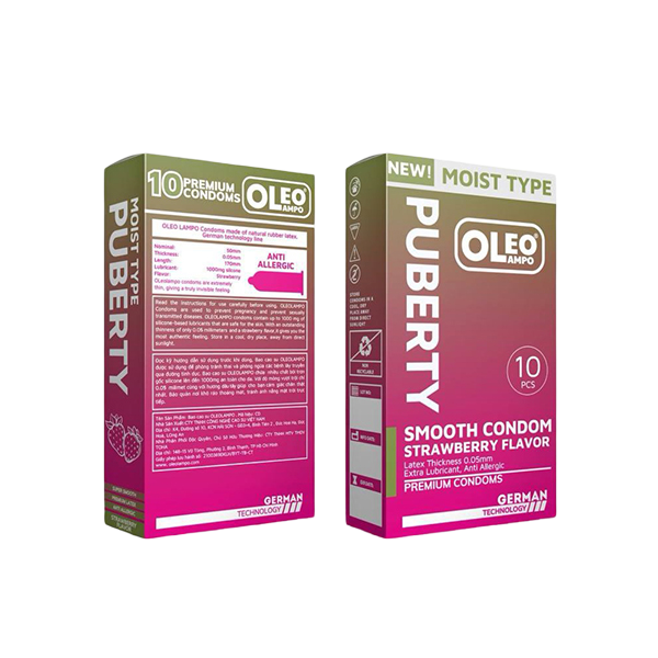  Đại lý Bao cao su Oleo Lampo Puberty hương dâu  mới nhất 