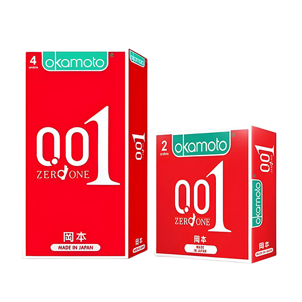  Phân phối Bao cao su siêu mỏng Okamoto 0.01 PU  chính hãng 
