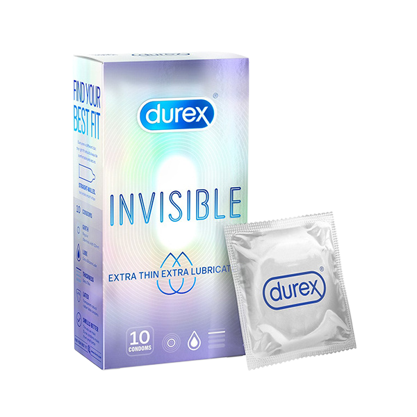  Nơi bán Durex Invisible Extra Thin Extra Lubricated hộp 10c - nhiều gel hơn  giá tốt 