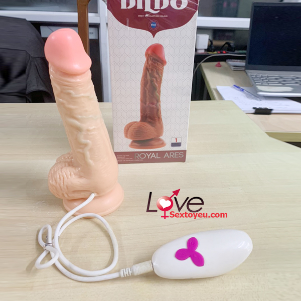 Dương Vật Giả Rung Ngoáy Royal Ares 7.5 Inch Kích Thích Cực Mạnh