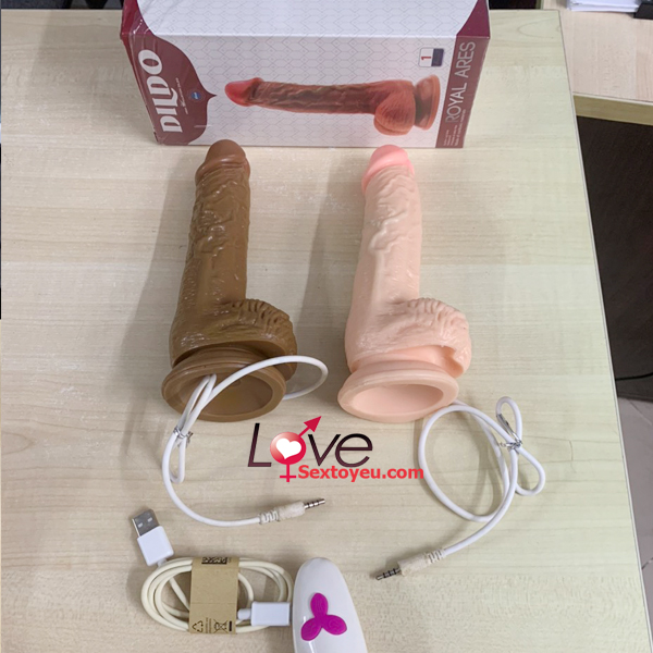 Dương Vật Giả Rung Ngoáy Royal Ares 7.5 Inch Kích Thích Cực Mạnh