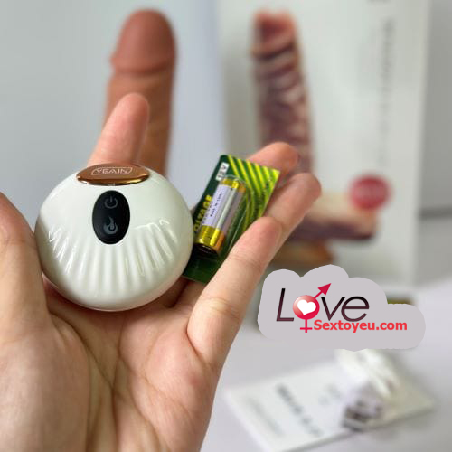 Dương vật giả Yeain rung ngoáy sưởi ấm điều khiển từ xa cao cấp