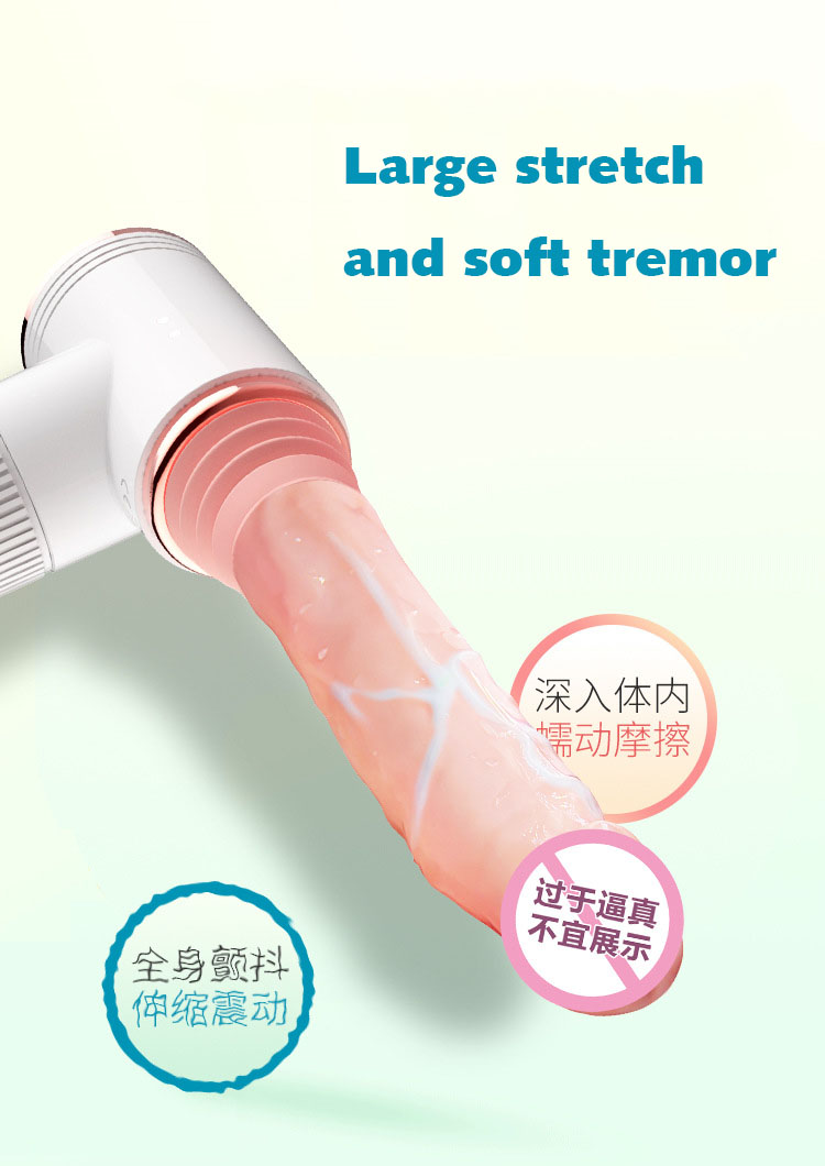 Dương vật giả tự động rung thụt sưởi ấm cao cấp nhỏ gọn tiện lợi