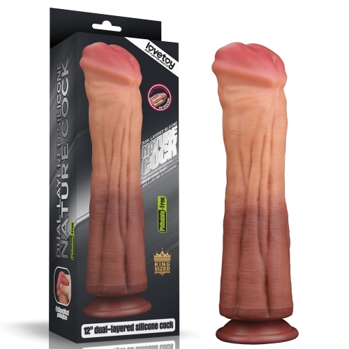 Dương vật giả siêu khủng Lovetoy Platinum Sillicon Cock 12.5