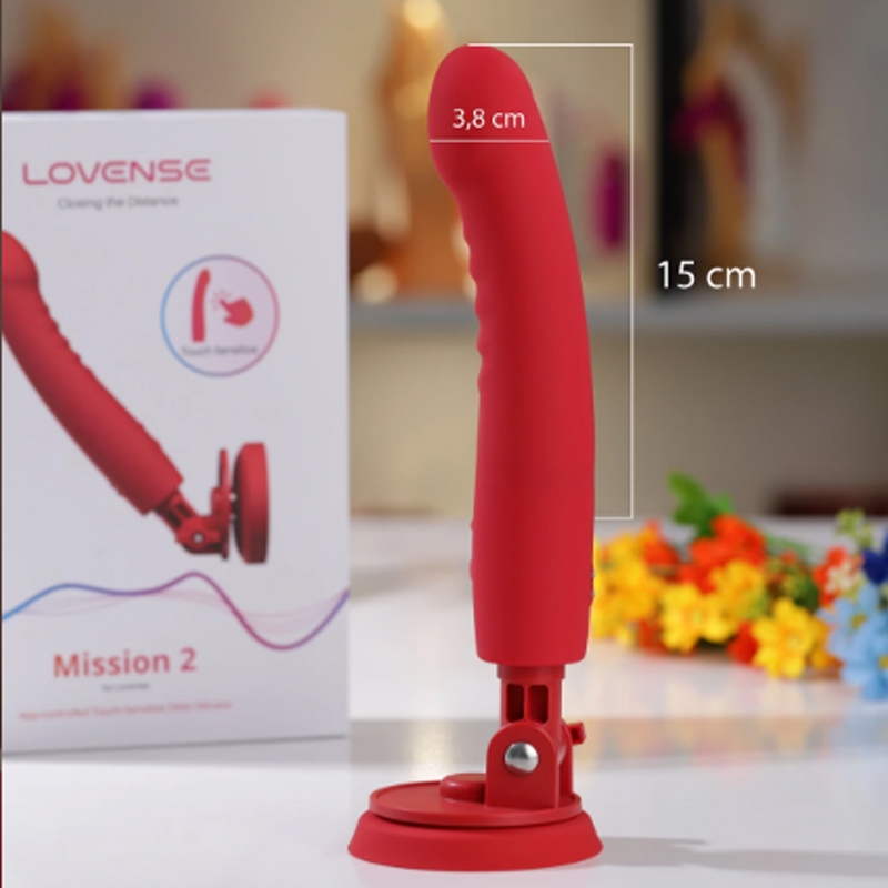 Dương vật giả cao cấp Lovense Mission 2 tương tác từ xa qua app