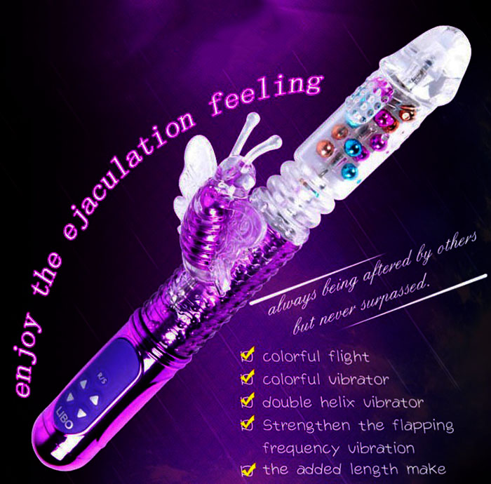 Dương vật LiBo cao cấp rung thụt ngoáy đèn flash kích thích