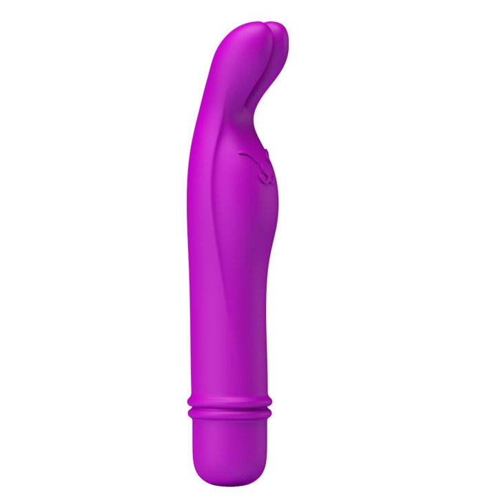 Mát Xa 2 Ngón Prettylove Elvira Silicon ABS An Toàn Rung Mạnh