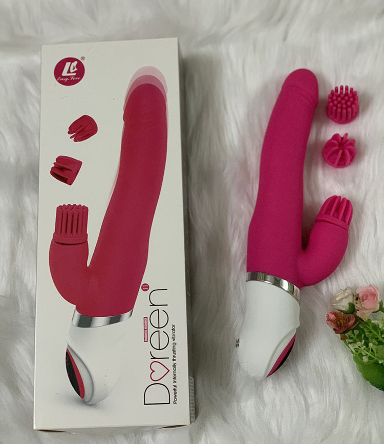 Dương vật giả Doreen II cao cấp thụt liếm 3 đầu kích thích điểm G
