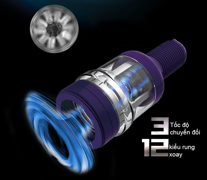 Máy thủ dâm Cyclone II tự động - Thỏa mãn cực khoái nam giới