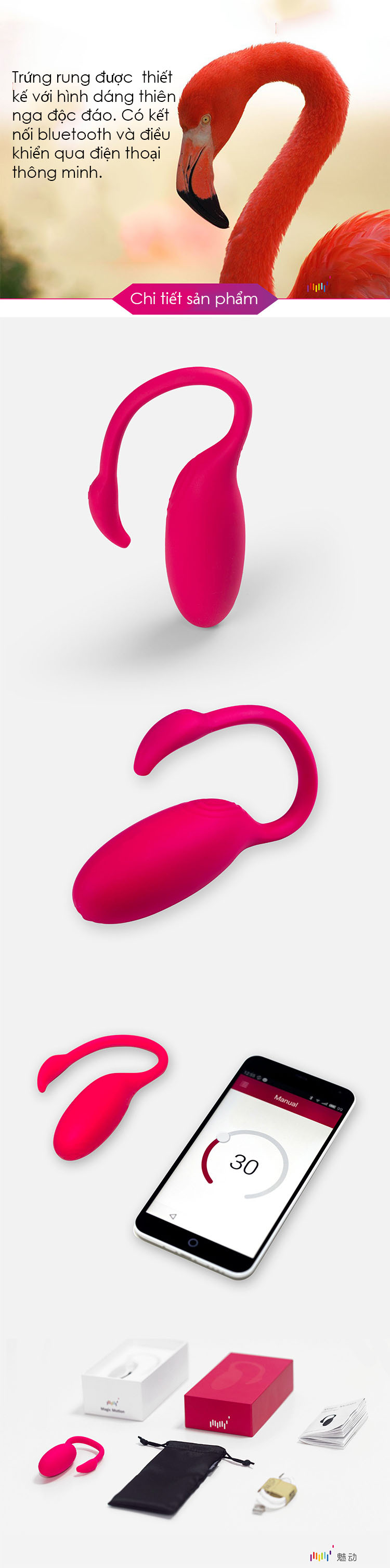 Trứng Rung Bluetooth Không Dây Chính Hãng Giá Tốt Mua Ngay