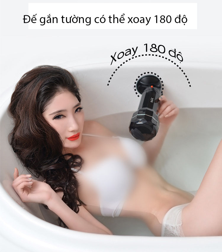 Cốc thủ dâm gắn tường rung 10 chế độ MX Deam Cup cao cấp