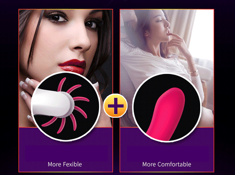 Máy rung liếm điểm G Dave cho nữ đa chế độ rung kích thích