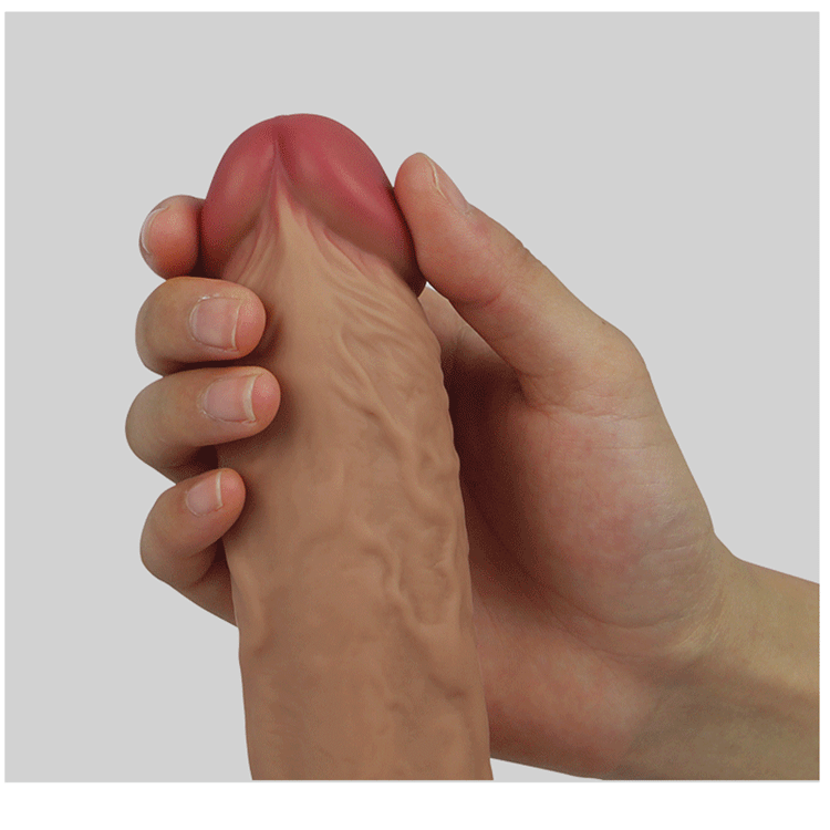 Dương vật siêu mềm rung 7 chế độ Lovetoy kích thích điểm G
