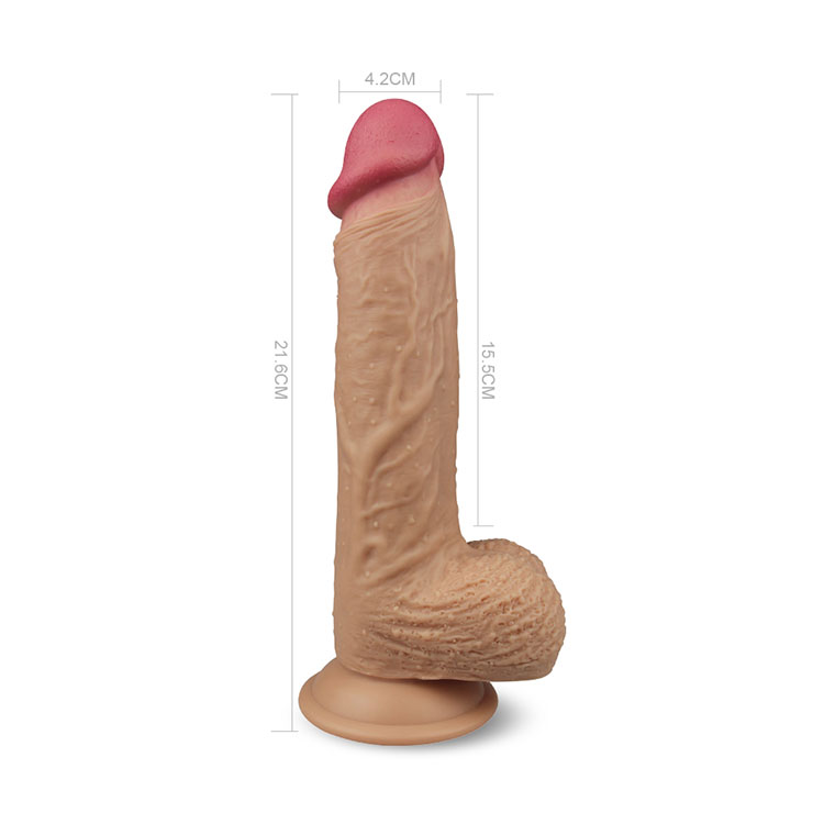 Dương vật siêu mềm rung 7 chế độ Lovetoy kích thích điểm G