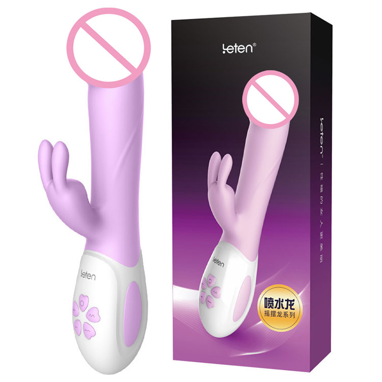 Dương vật Letten Swing 360 độ rung ngoáy sưởi ấm mềm mại