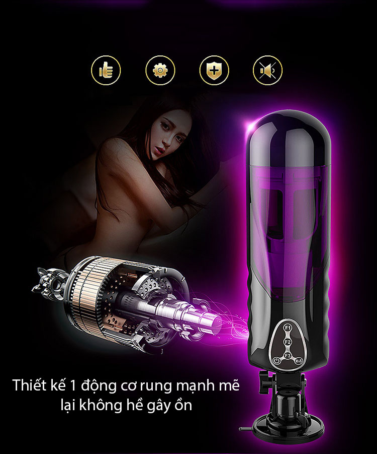 Máy thủ dâm tự động Telescopic Sweetheart II kích thích mạnh mẽ nam