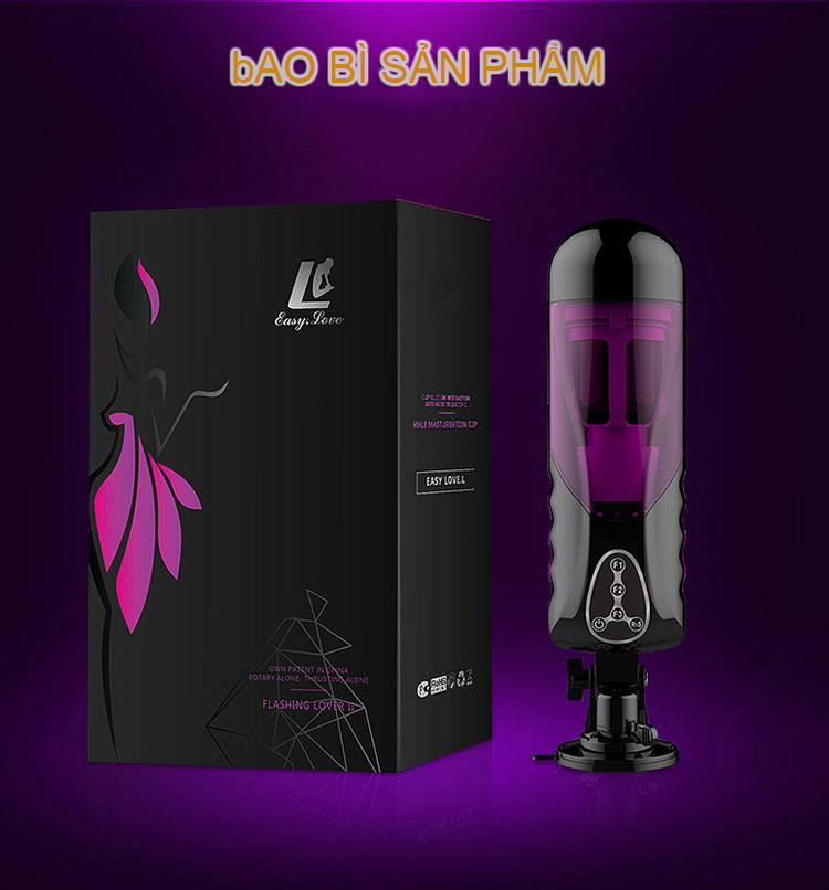 Máy thủ dâm tự động Telescopic Sweetheart II kích thích mạnh mẽ nam